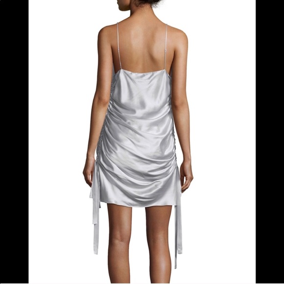 Zimmerman NWT Metallic Ruched Slip Dress - Picture 2 of 8